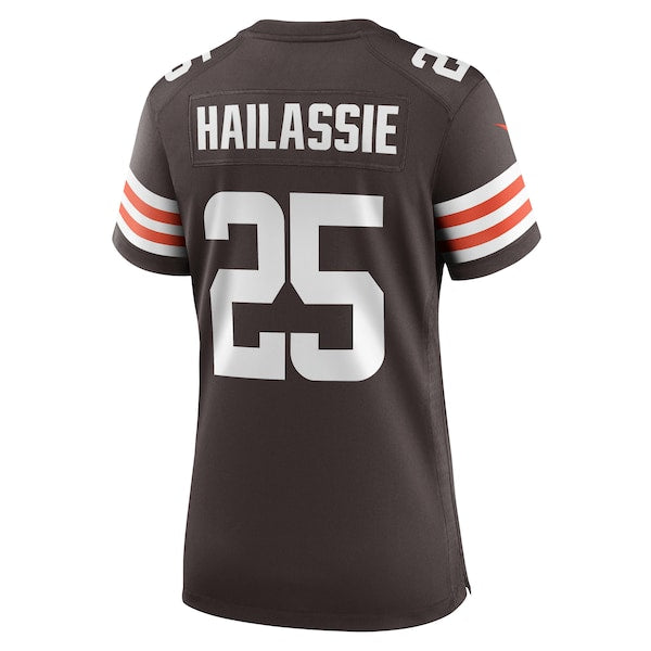 Kahlef Hailassie Cleveland Browns Nike Women's Team Game Jersey - Brown - Image 3