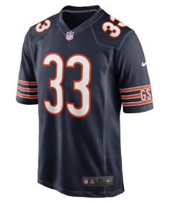 Alternative view of Ian Wheeler Chicago Bears Nike  Game Jersey -  Navy