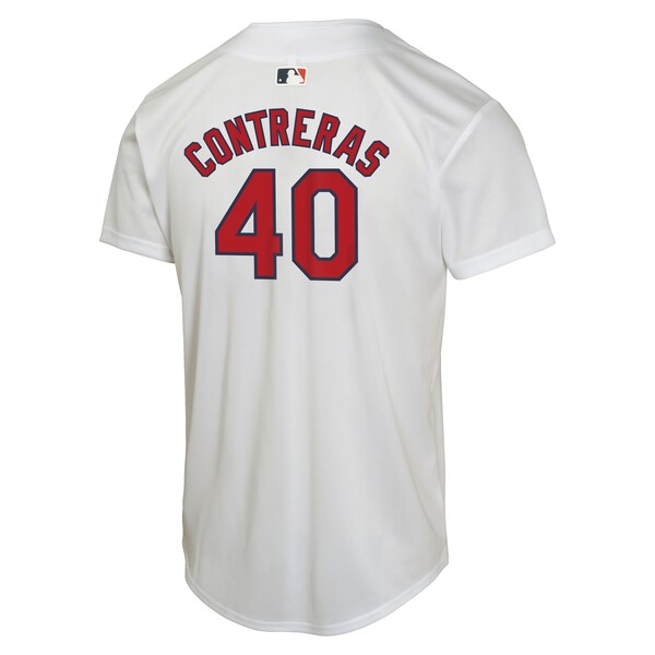 Willson Contreras St. Louis Cardinals Nike Youth Home Game Player Jersey - White - Image 3