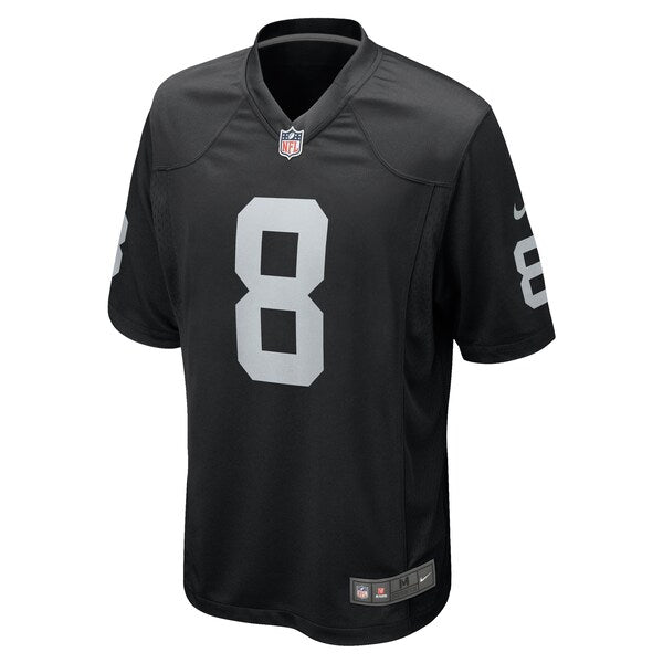 Josh Jacobs Las Vegas Raiders Nike Game Player Jersey - Black/White - Image 3
