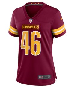 Alternative view of Brandon Bouyer-Randle Washington Commanders Nike Women's Game Jersey - Burgundy