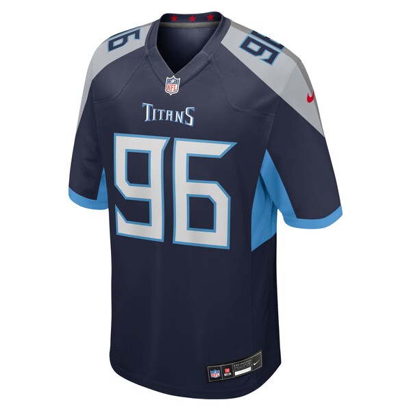 McTelvin Agim Tennessee Titans Nike Team Game Jersey - Navy - Image 2