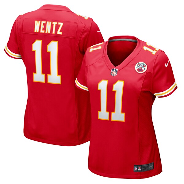 Carson Wentz Kansas City Chiefs Nike Women's Game Jersey - Red
