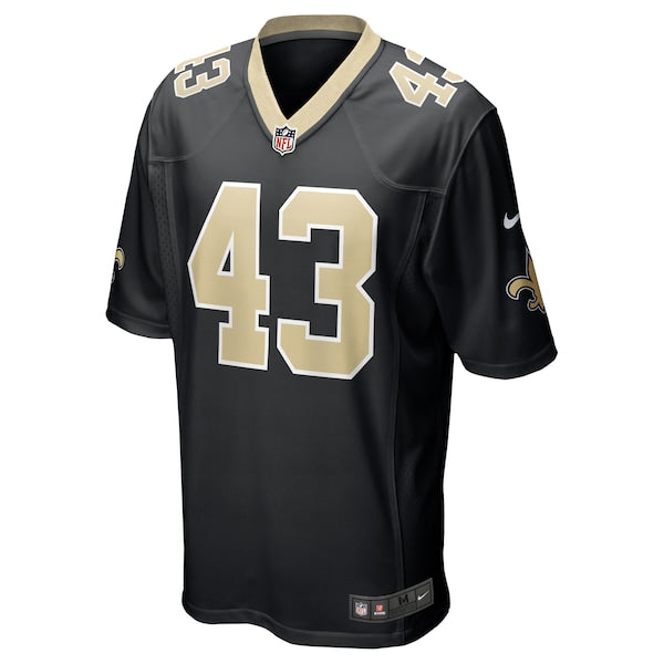 Ryan Connelly New Orleans Saints Nike Team Game Jersey - Black - Image 2