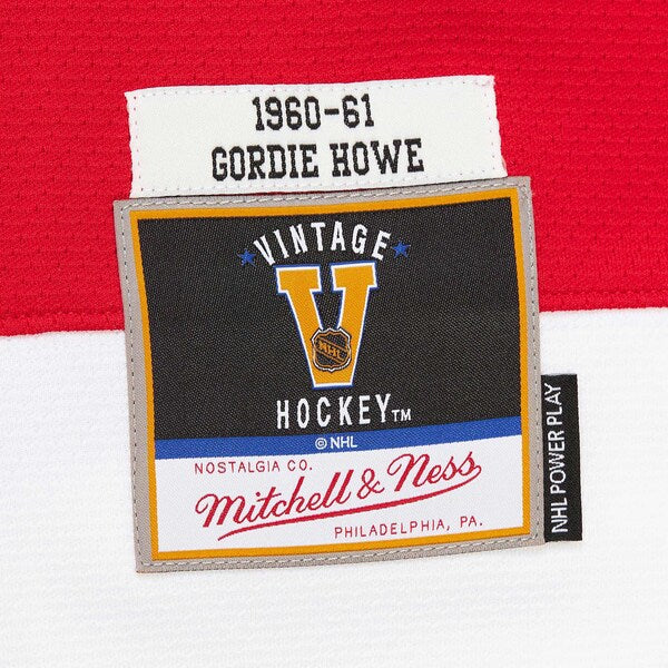 Gordie Howe Detroit Red Wings 1960-61 Power Play Jersey - Red - Image 6