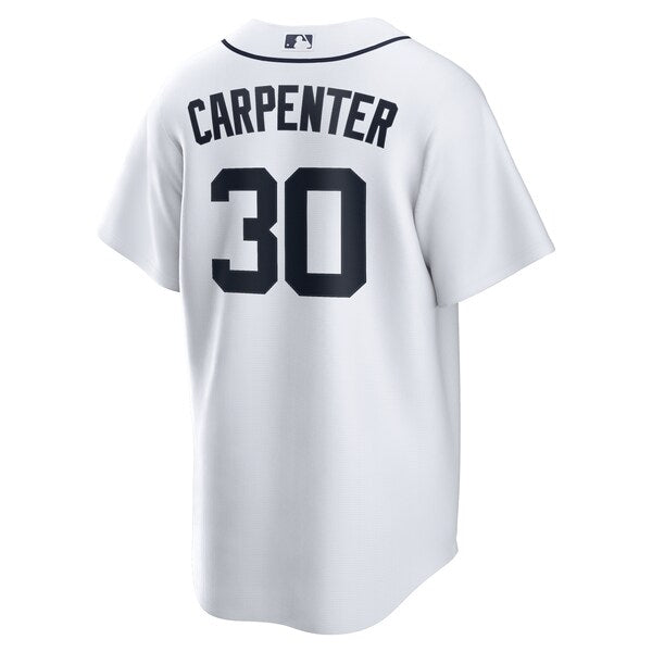 Kerry Carpenter Detroit Tigers Nike Home Replica Jersey - White - Image 3