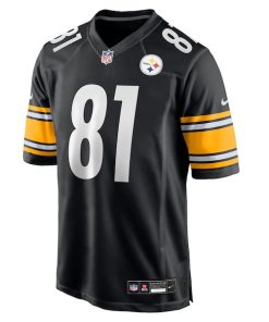 Alternative view of Jonnu Smith Pittsburgh Steelers Nike Team Game Jersey -  Black