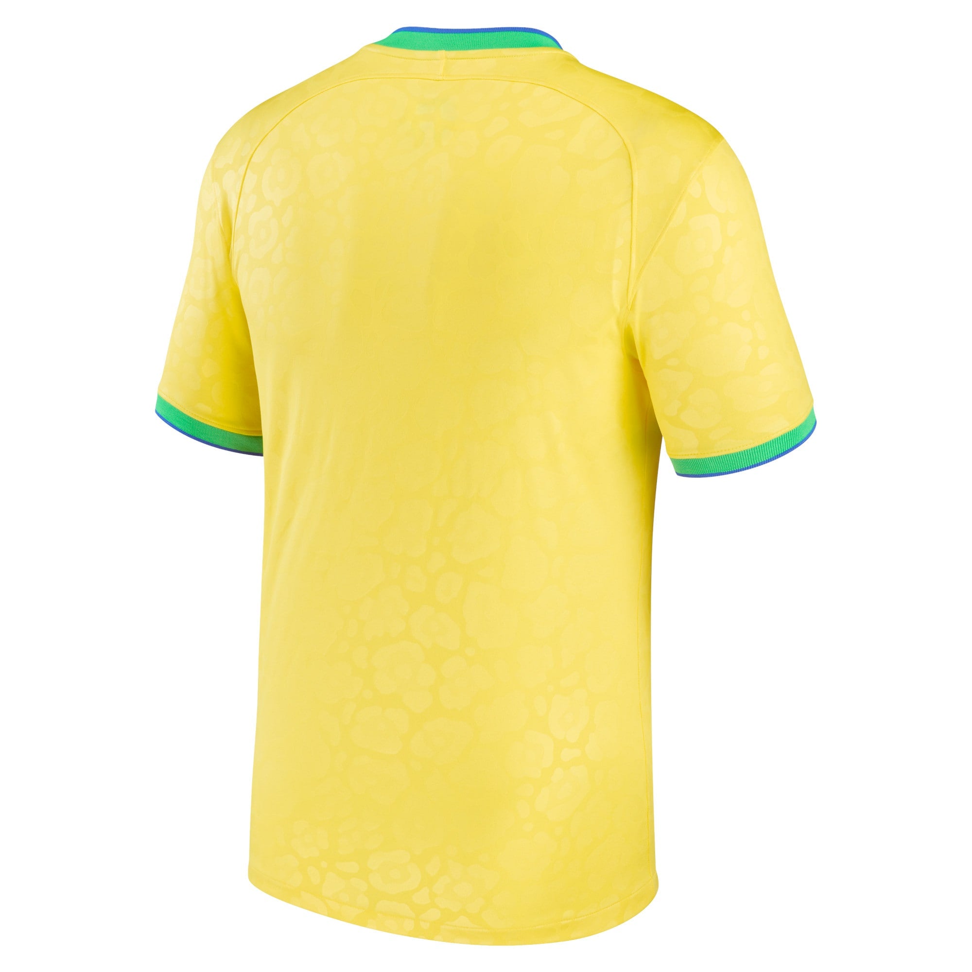 Custom Brazil National Team Nike Youth 2022/23 Home Authentic Jersey - Yellow - Image 3