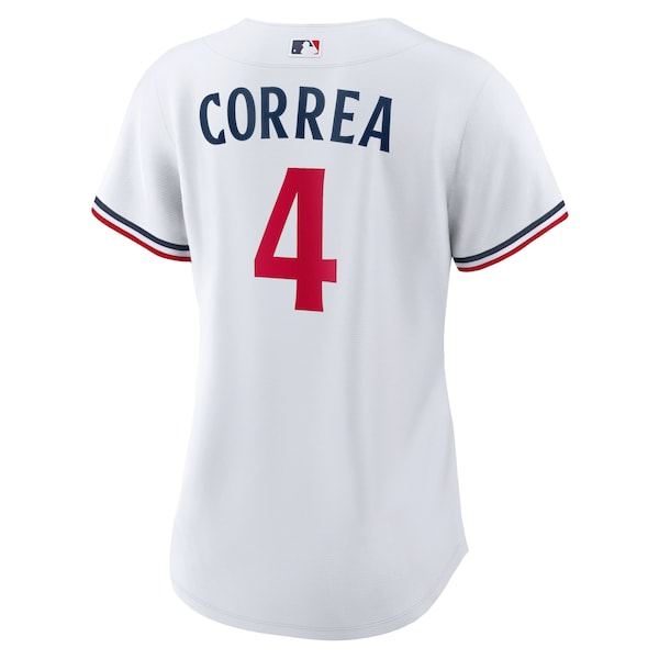 Carlos Correa Minnesota Twins Nike Women's Home Replica Player Jersey - White - Image 3