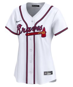 Alternative view of Max Fried Atlanta Braves Nike Women's  Home Limited Player Jersey - White