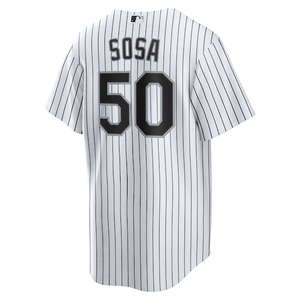 Lenyn Sosa Chicago White Sox Nike Home Replica Jersey - White - Image 3