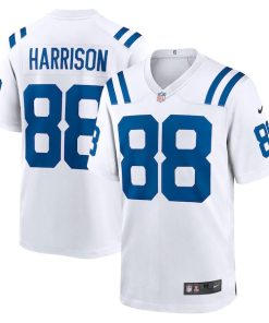 Alternative view of Marvin Harrison Indianapolis Colts Nike Retired Player Game Jersey - White/Blue/Royal