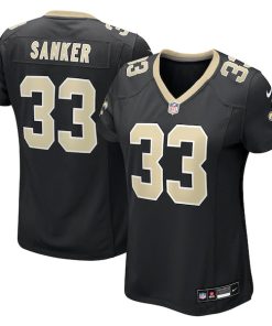 Jonas Sanker New Orleans Saints Nike Women's Team Game Jersey -  Black