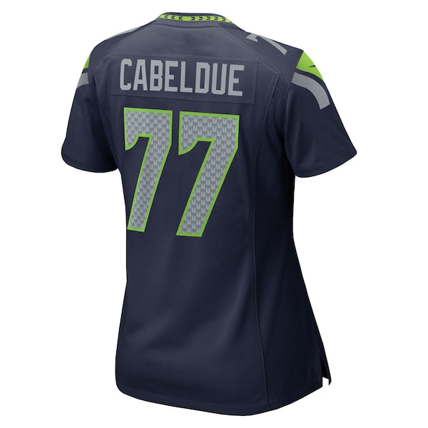 Bryce Cabeldue Seattle Seahawks Nike Women's Team Game Jersey - College Navy - Image 3