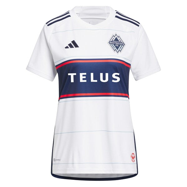 Vancouver Whitecaps FC adidas Women's 2024 Bloodlines Replica Jersey - White - Image 3