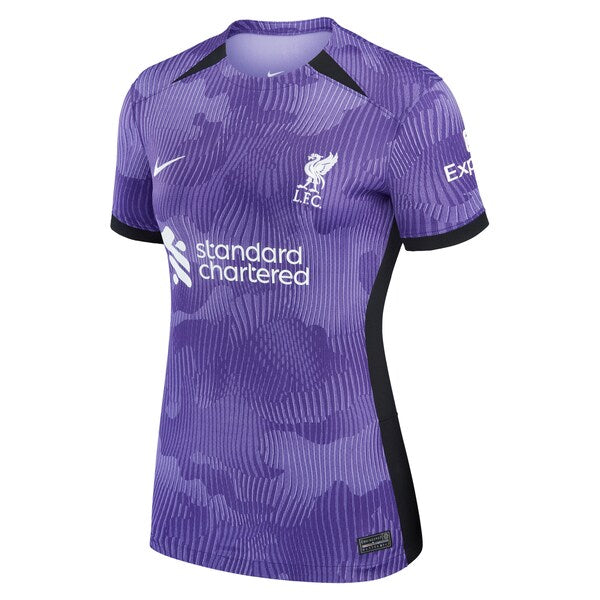 Trent Alexander-Arnold Liverpool Nike Women's 2023/24 Third Stadium Replica Player Jersey - Purple - Image 2