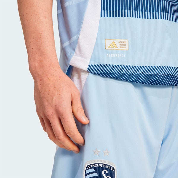 Sporting Kansas City adidas 2025 One KC Authentic Jersey - Light Blue - Image 6