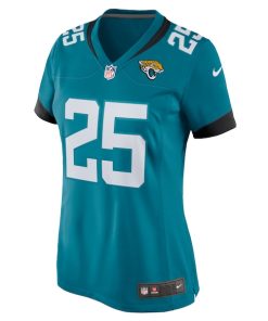 Alternative view of Ronald Darby Jacksonville Jaguars Nike Women's Team Game Jersey -  Teal