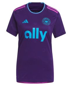 Alternative view of Ashley Westwood Charlotte FC adidas Women's 2023 Crown Jewel Kit Replica Jersey - Purple