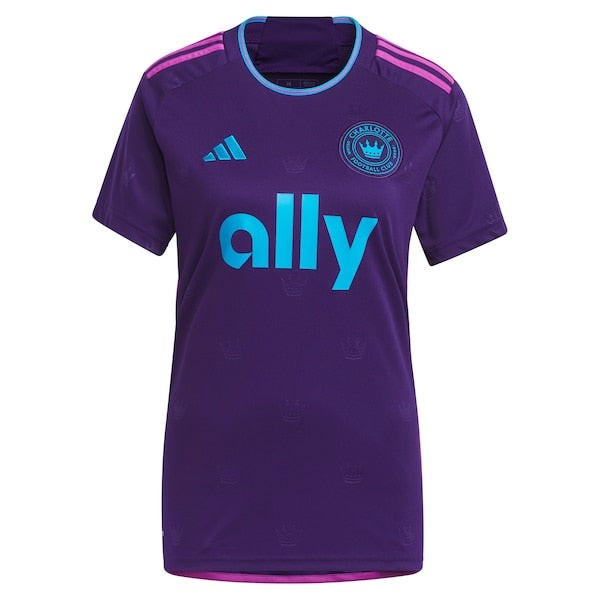 Ashley Westwood Charlotte FC adidas Women's 2023 Crown Jewel Kit Replica Jersey - Purple - Image 2