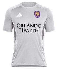 Alternative view of Orlando City SC adidas 2025 Training Jersey - Silver