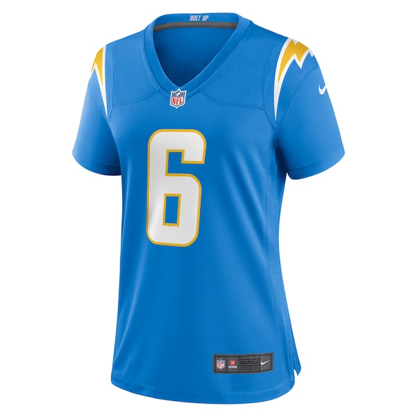 Eric Kendricks Los Angeles Chargers Nike Women's Game Player Jersey - Powder Blue - Image 2