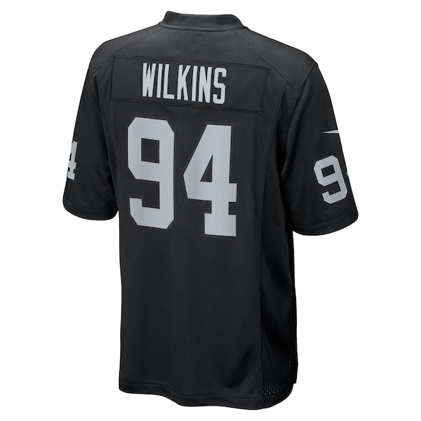 Christian Wilkins Las Vegas Raiders Nike Team Game Jersey - Black - Image 3