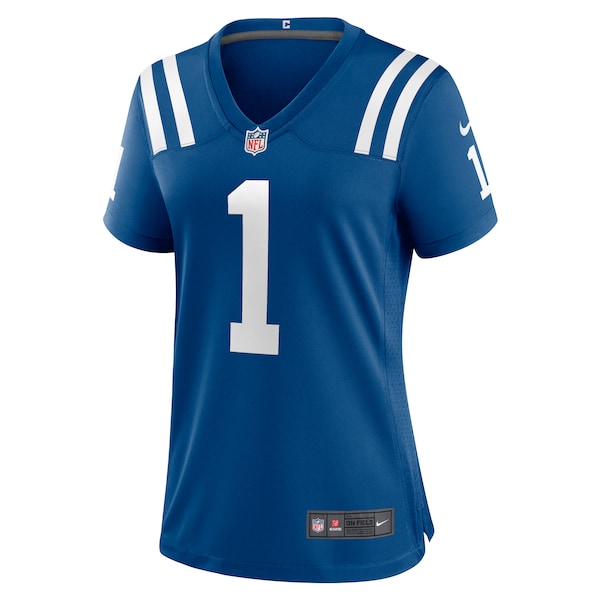 Josh Downs Indianapolis Colts Nike Women's Team Game Jersey - Royal - Image 2
