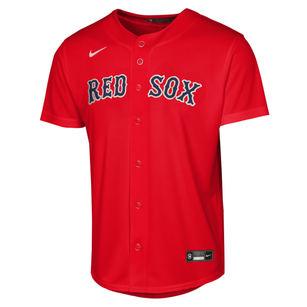 Boston Red Sox Nike Youth Alternate Replica Jersey - Red - Image 2