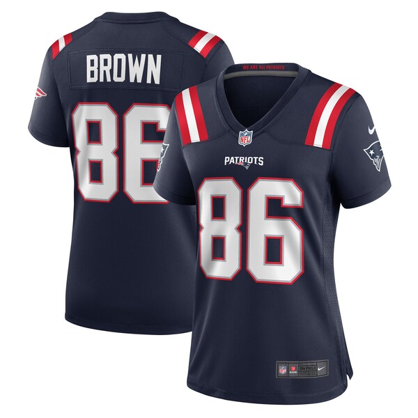 Pharaoh Brown New England Patriots Nike Women's Team Game Jersey - Navy - Image 2