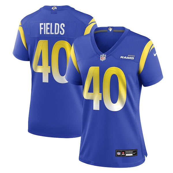 Tony Fields Los Angeles Rams Nike Women's Team Game Jersey - Royal