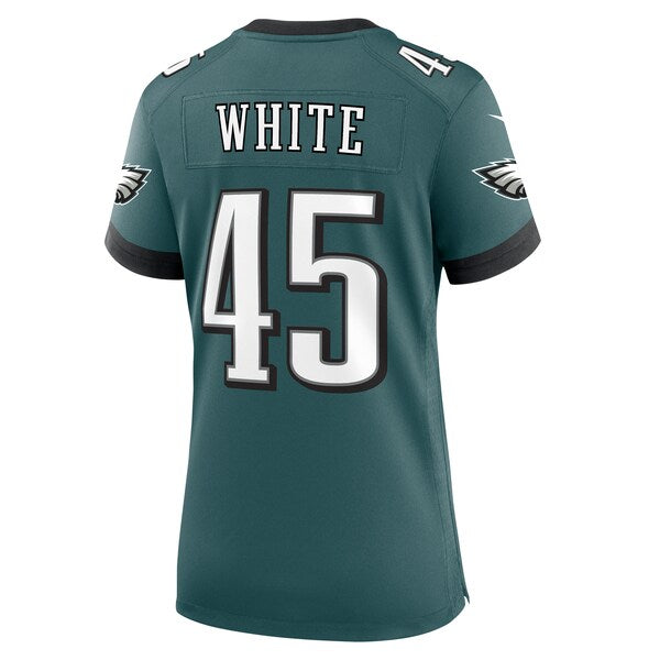 Devin White Philadelphia Eagles Nike Women's Game Jersey - Midnight Green - Image 3