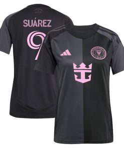 Luis Su¨¢rez Inter Miami CF adidas Women's 2025 The Fortitude Kit Replica Player Jersey - Black