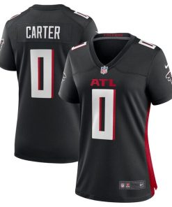 Lorenzo Carter Atlanta Falcons Nike Women's Game Player Jersey - Black