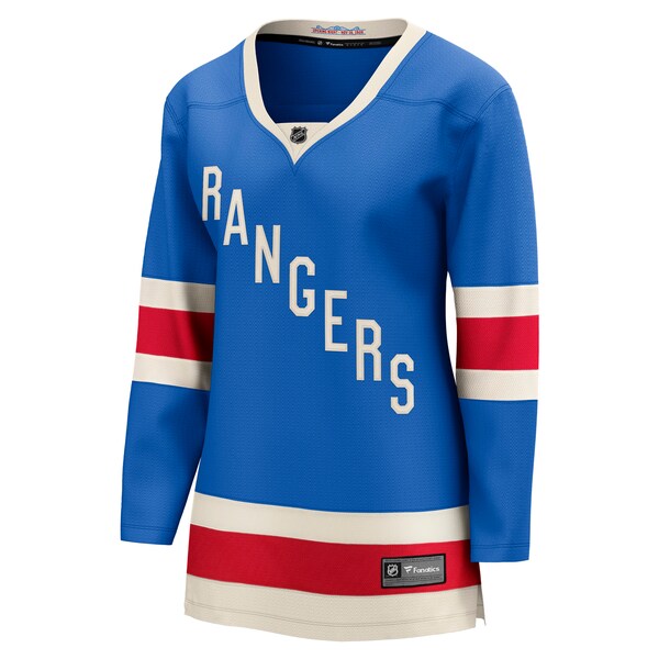 New York Rangers Women's Centennial Breakaway Jersey - Blue - Image 2