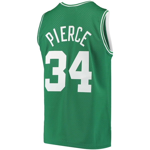 Paul Pierce Boston Celtics Hardwood Classics Swingman Jersey - Kelly Green - Image 3