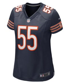 Alternative view of Khalid Kareem Chicago Bears Nike Women's Team Game Jersey -  Navy