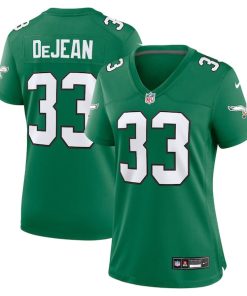 Cooper DeJean Philadelphia Eagles Nike Women's Alternate Game Jersey - Kelly Green/Green