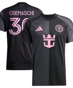 Benjamin Cremaschi Inter Miami CF adidas 2025 The Fortitude Kit Replica Player Jersey - Black