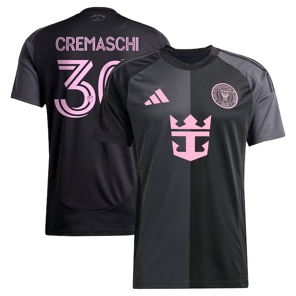 Benjamin Cremaschi Inter Miami CF adidas 2025 The Fortitude Kit Replica Player Jersey - Black
