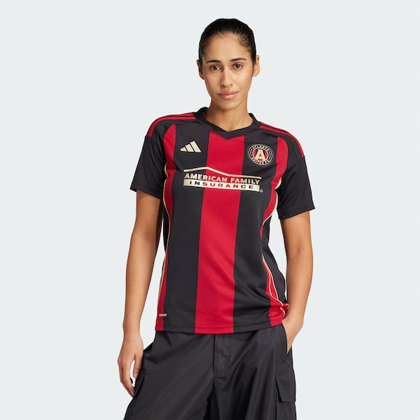 Atlanta United FC adidas Women's 2025 The Connector Replica Jersey - Black - Image 6