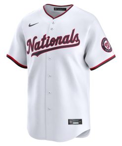 Alternative view of Washington Nationals Nike Home 2025 Jackie Robinson Day Limited Jersey?¨C White