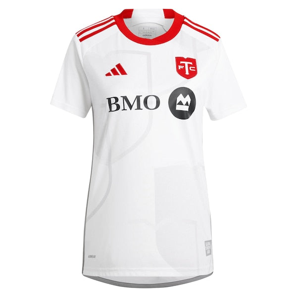 Lorenzo Insigne Toronto FC adidas Women's 2024 GTA Kit Replica Player Jersey?ยจC White - Image 3