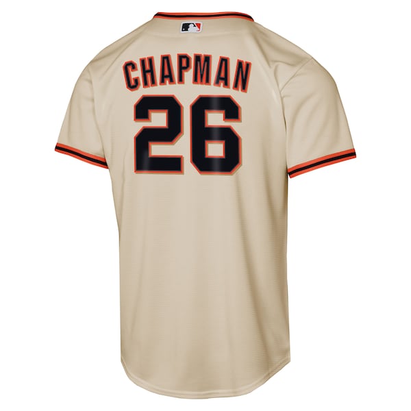 Matt Chapman San Francisco Giants Nike Youth Home Replica Jersey - Cream - Image 3
