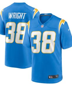 Milton Wright Los Angeles Chargers Nike  Game Jersey - Powder Blue