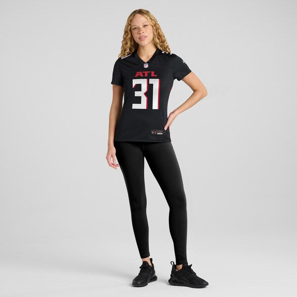 Justin Simmons Atlanta Falcons Nike Women's Game Jersey - Black - Image 4
