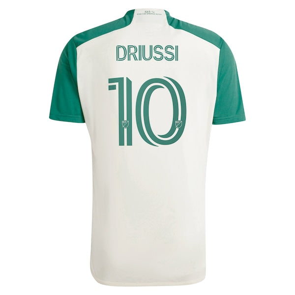 Sebasti¨¢n Driussi Austin FC adidas 2024 The Armadillo Kit Replica Player Jersey?¨C Tan - Image 3