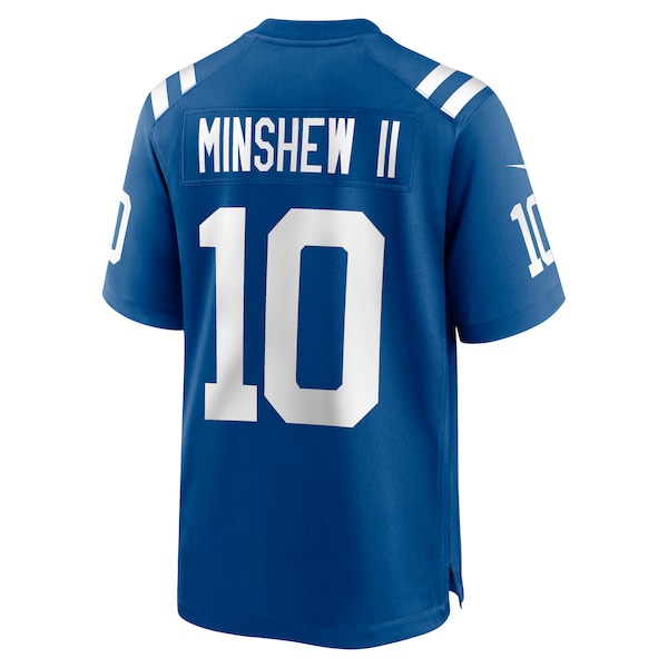 Gardner Minshew II Indianapolis Colts Nike Game Jersey - Royal - Image 3