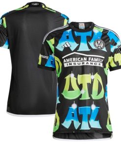 Atlanta United FC adidas 2024 The 404 Authentic Jersey - Black
