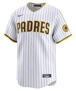 Alternative view of San Diego Padres Nike 2024 Jackie Robinson Day Home Limited Jersey?¨C White